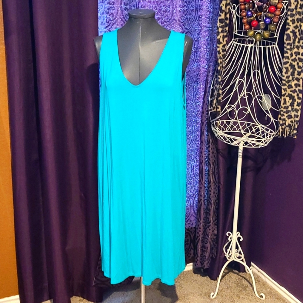 Green Tank Dress size XXL